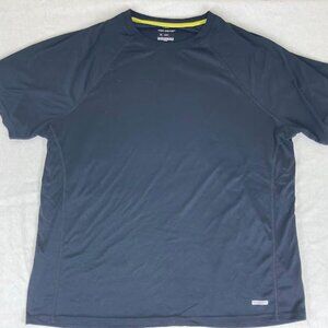 Men’s Tek Gear Performance T-Shirt XXL Black Athletic Short Sleeve Workout Tee